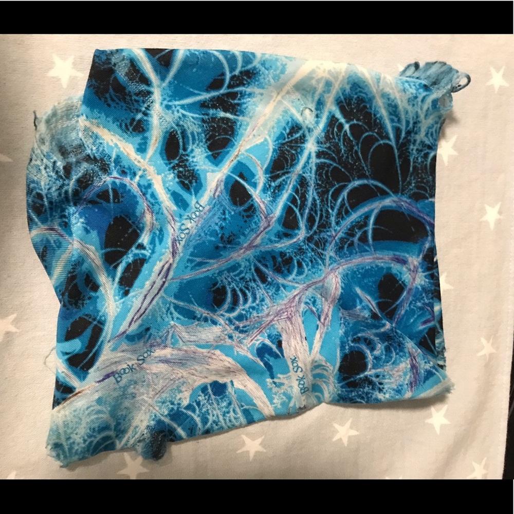 Electric Blue Book Cover